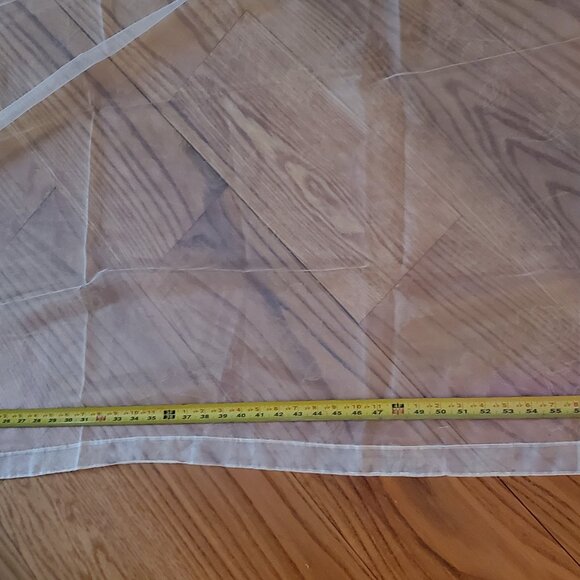 3 Sets Sheers Floral, Rose, Plain 62" x 54" Vintage 1 JC Penney Vintage - Picture 7 of 15